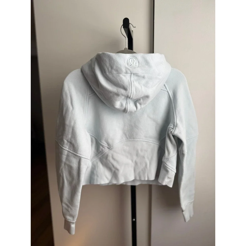 Lululemon‎ Scuba Oversized Half-Zip Hoodie / Size XS/S / Sheer Blue